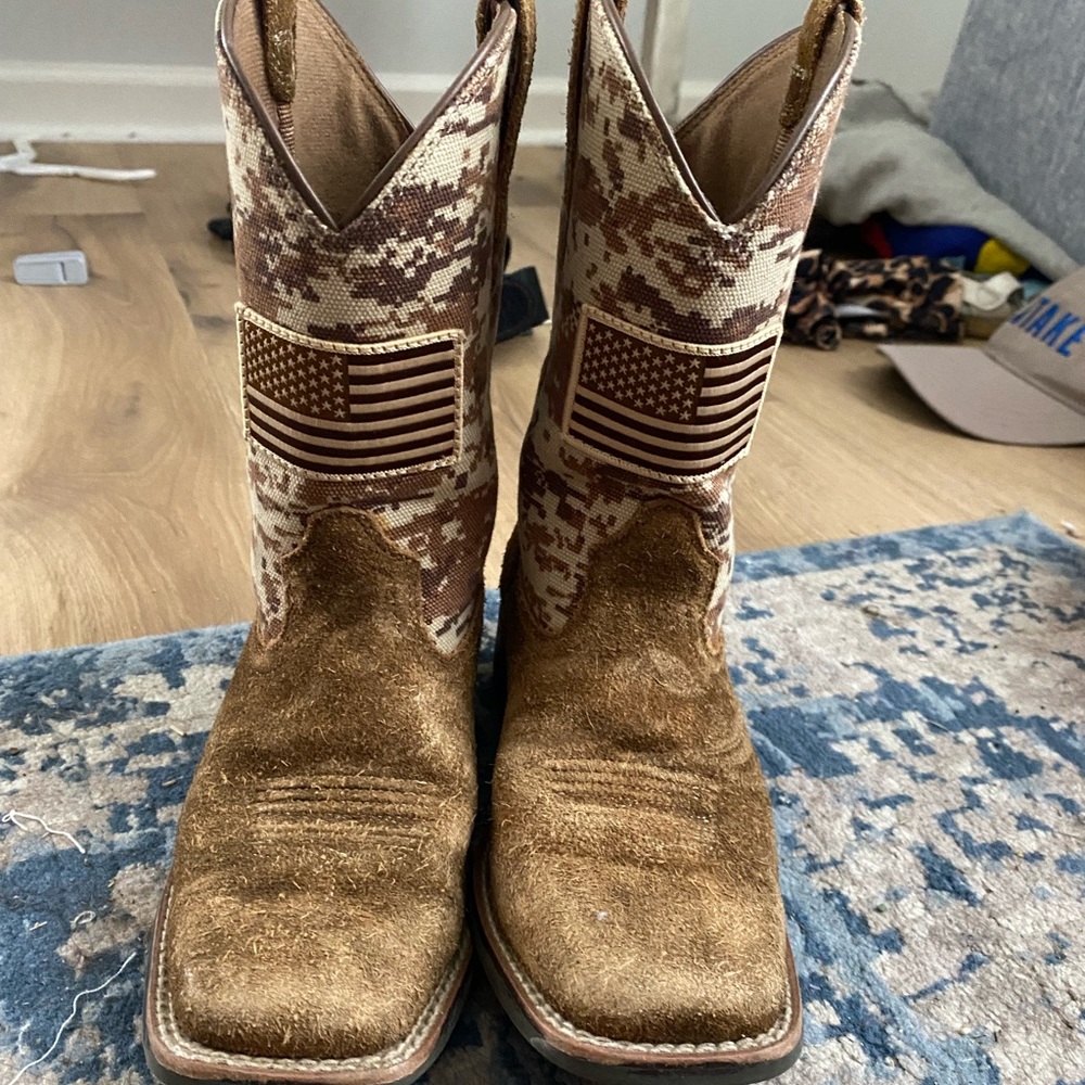 Ariat boys Patriot Western Boot